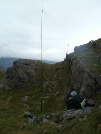 Antennas on Hard Knott