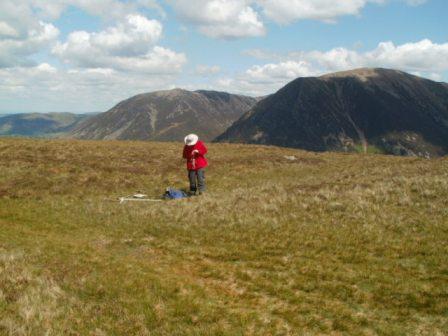 Jimmy packing up in stunning surroundings