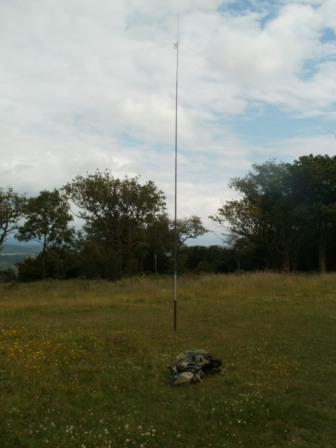 SOTA Pole on Arnside Knott