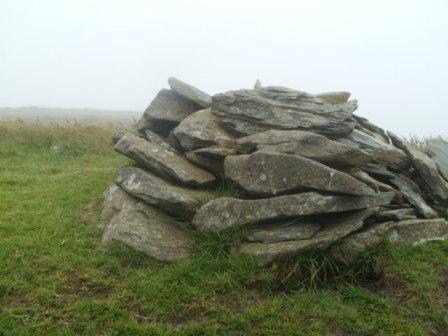 Summit cairn