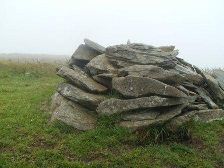 Summit cairn