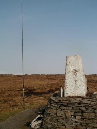 Summit trig on Black Hill