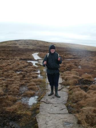 Approaching Black Mountain from Hay Bluff