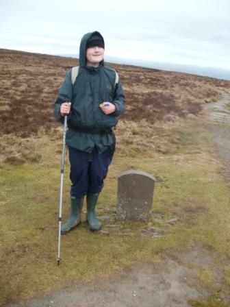 The point at which the ODP merges with the Hay Bluff path