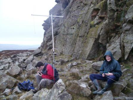 Jimmy & Liam on Stiperstones