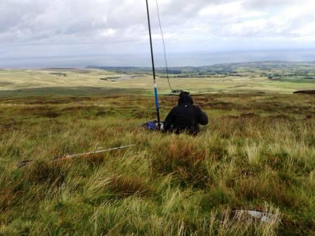 Great view over Larne Lough from the summit