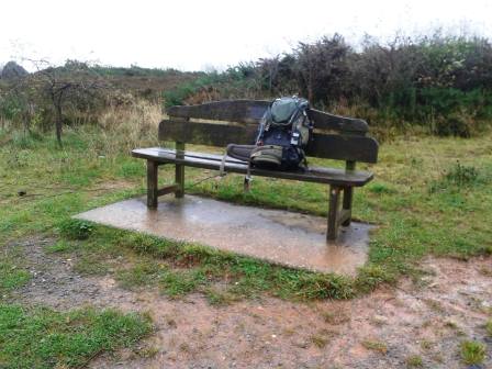 Operating spot on a damp Bardon Hill.