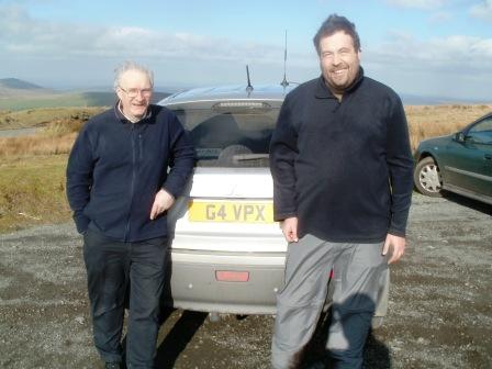 Allan GW4VPX & Tom M1EYP