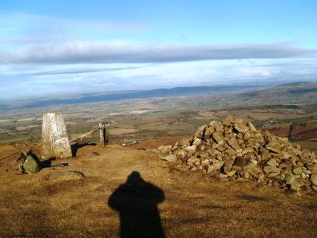 Summit of Corndon Hill