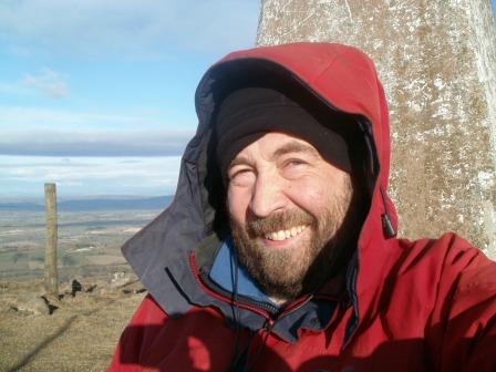 Tom at the trig point