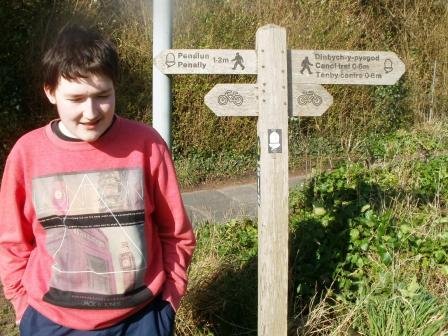 Pembrokeshire Coast Path in Tenby