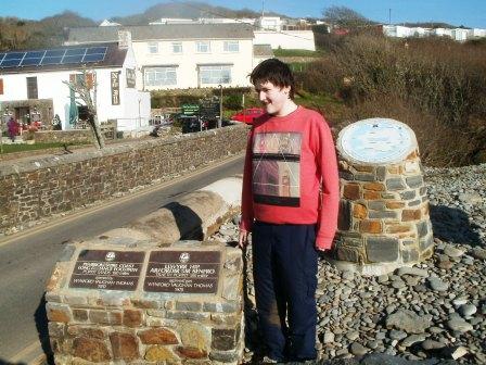 The official end point of the Pembrokeshire Coast Path