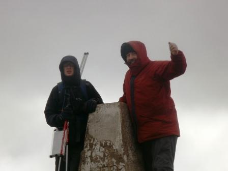 Jimmy & Tom at the summit