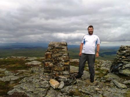 Tom on the summit