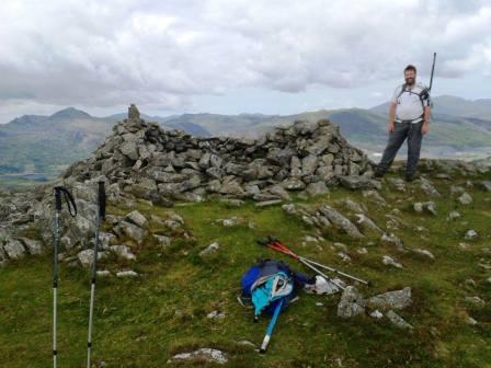 Tom on Manod Mawr