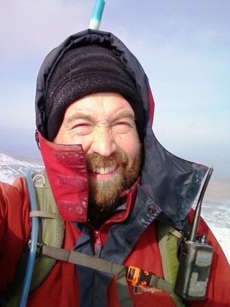 Battered by wind and snow on Tal y Fan