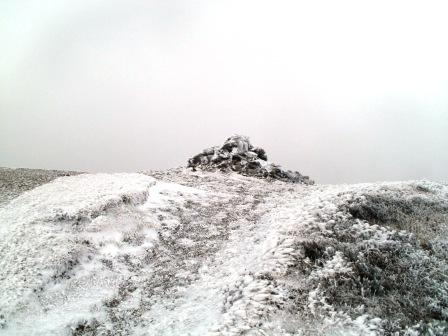 Summit of Moel y Gamelin