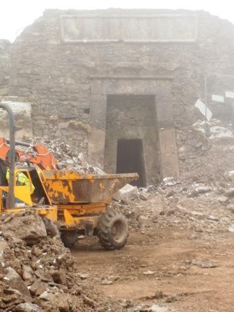 Renovation work on Jubilee Tower