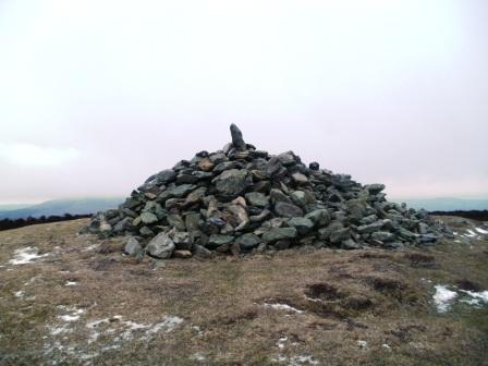 Summit cairn