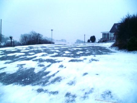 Car park at Clwyd Gate Motel