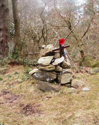 Summit cairn