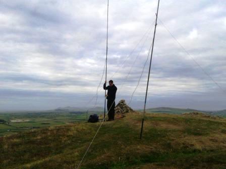 Antennas on summit