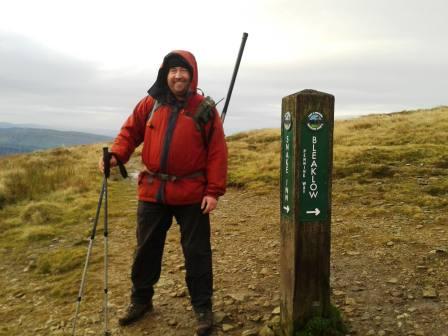 On the Pennine Way just north of Kinder Scout