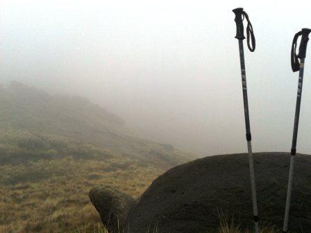 Very misty on Kinder