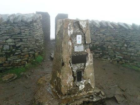 Whernside trig point