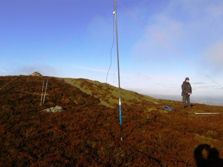 Summit of Moel y Gamelin