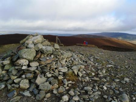 Moel y Gamelin summit cairn