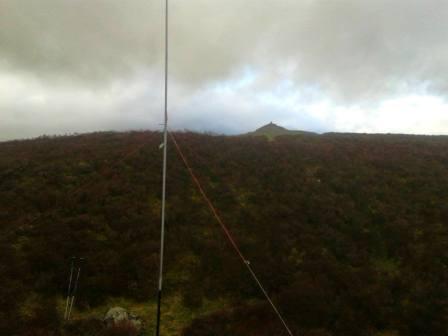 Summit of Foel Fenlli