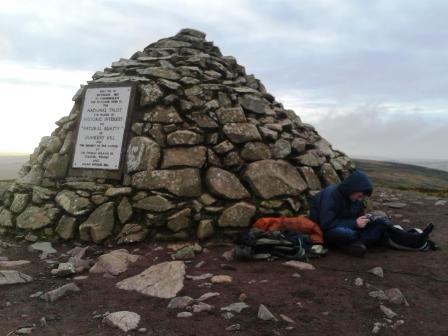 Liam at the summit