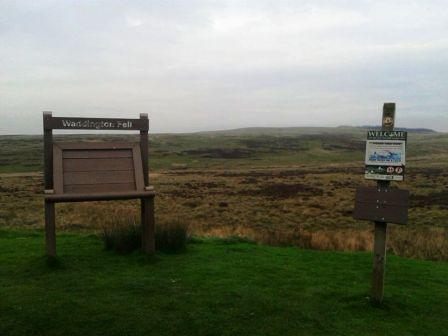 Waddington Fell parking area