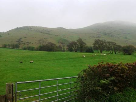 Looking up to Caradoc from below