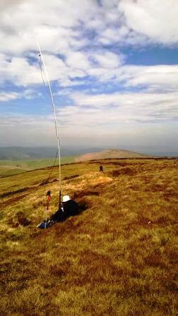 Jimmy M0HGY operating on Shining Tor