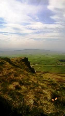 View from Shining Tor summit across to Macclesfield Forest (Warrilow Hill)