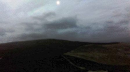 Contemplating Moel y Gamelin just before daybreak