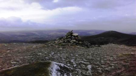 Moel y Gamelin summit