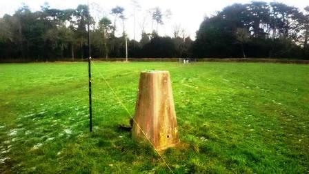 Trig point on Aston Hill