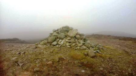 Moel y Gamelin summit