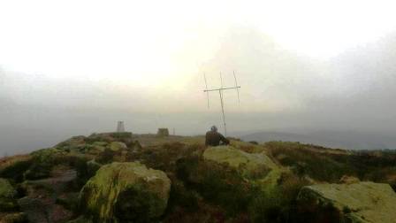 Jordan M3TMX with his original SOTA Beam