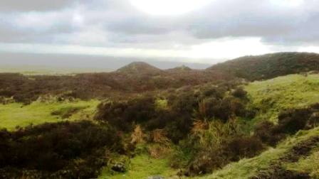 View across Brown Clee Hill