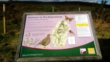 National Nature Reserve information board