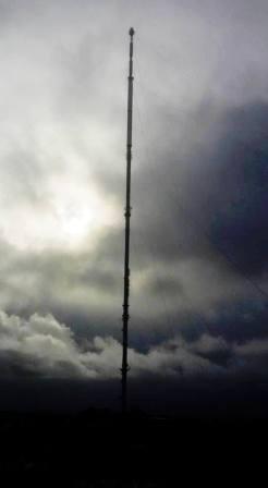 Main mast on Winter Hill