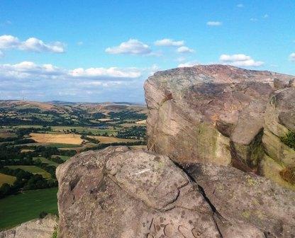 Rock outcrop on Cloud summit