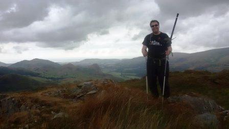 Tom M1EYP on the summit