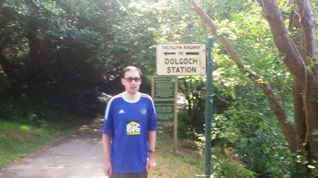 Jimmy at Dolgoch Station