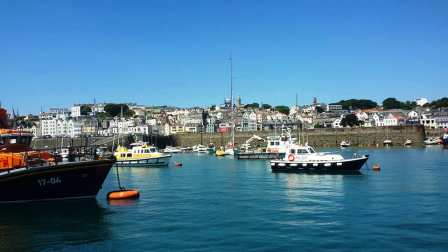 Arrival back in St Peter Port