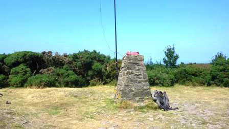 Trig point & mast